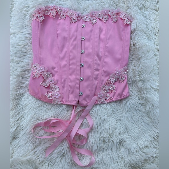 Sugar Thrillz Floral Corset Top - Picture 1 of 4